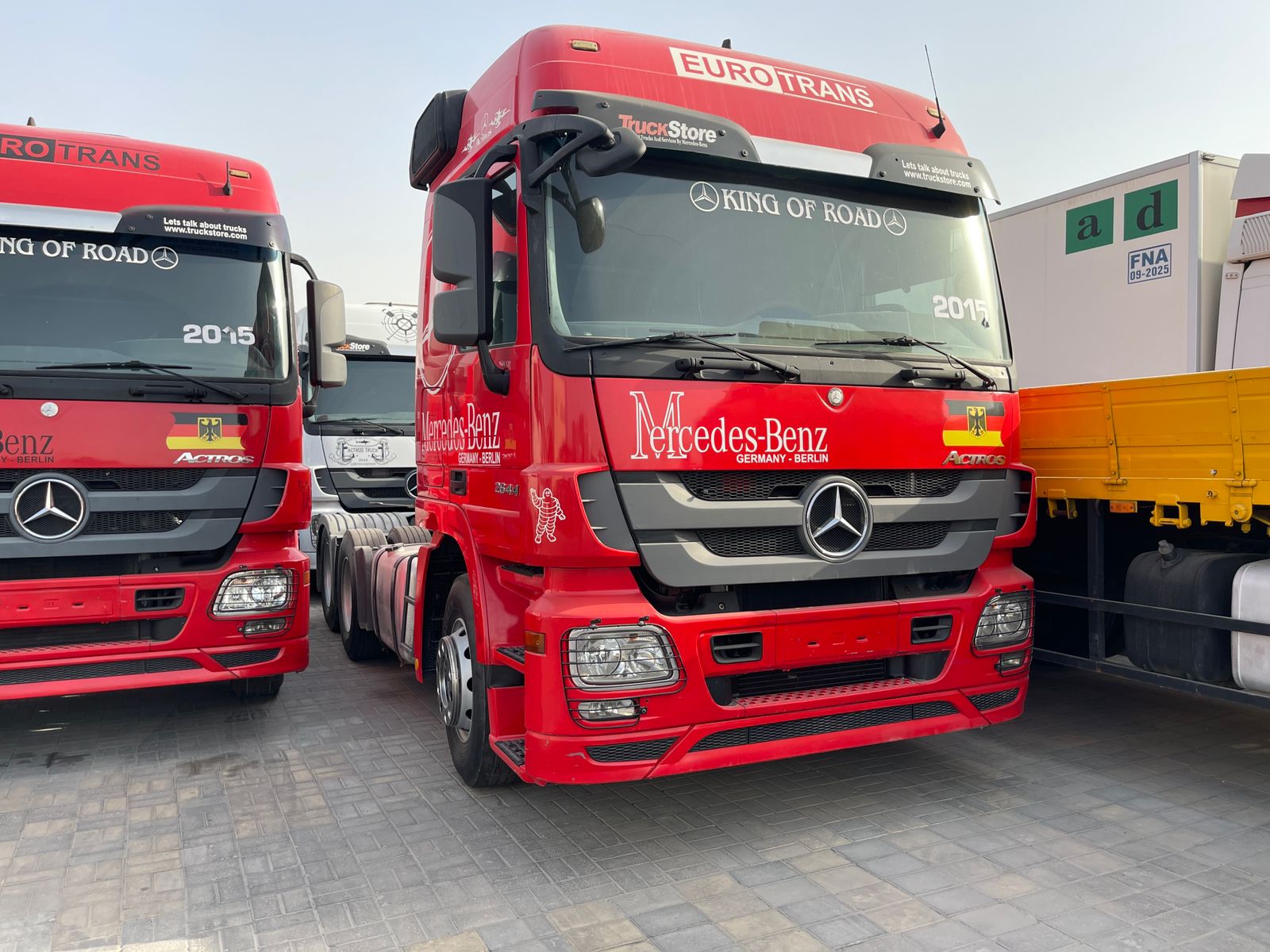 MERCEDES ACTROS MB3 -2644- YEAR 2015