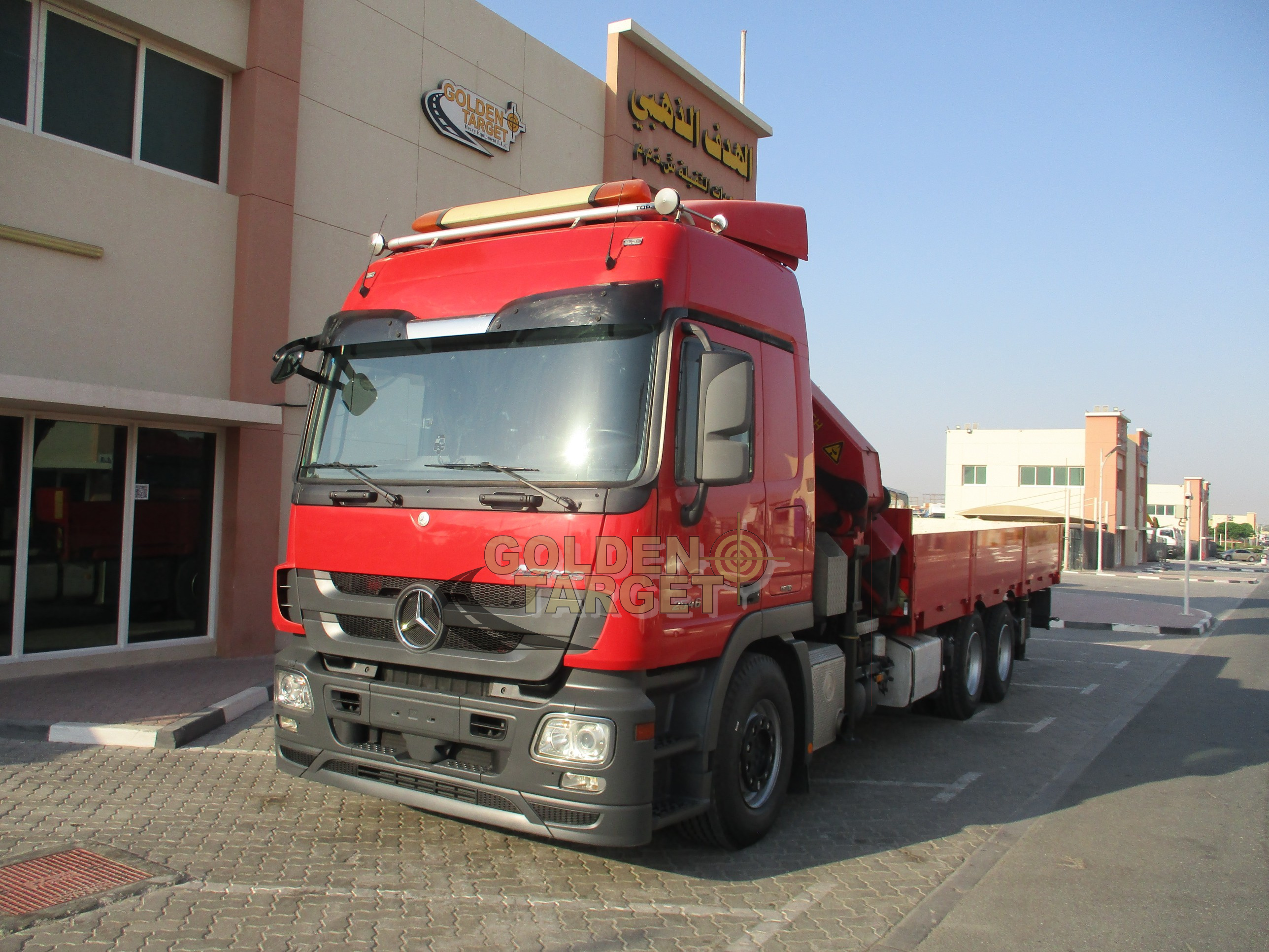 MERCEDES ACTROS 2546 6x4 PALFINGER PK53002 Crane 2012