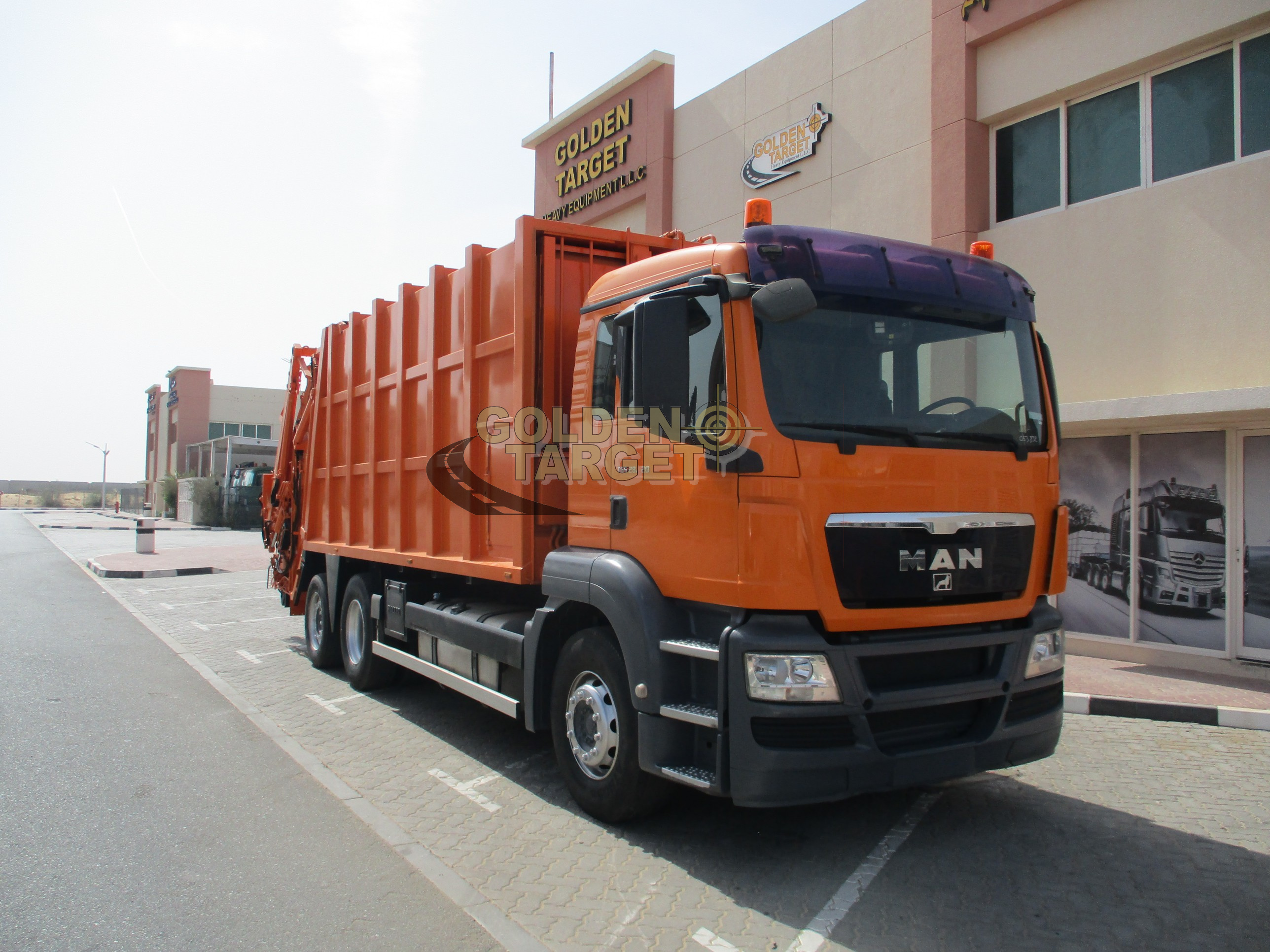 MAN TGS 28.320 6×2 Garbage Truck 2008