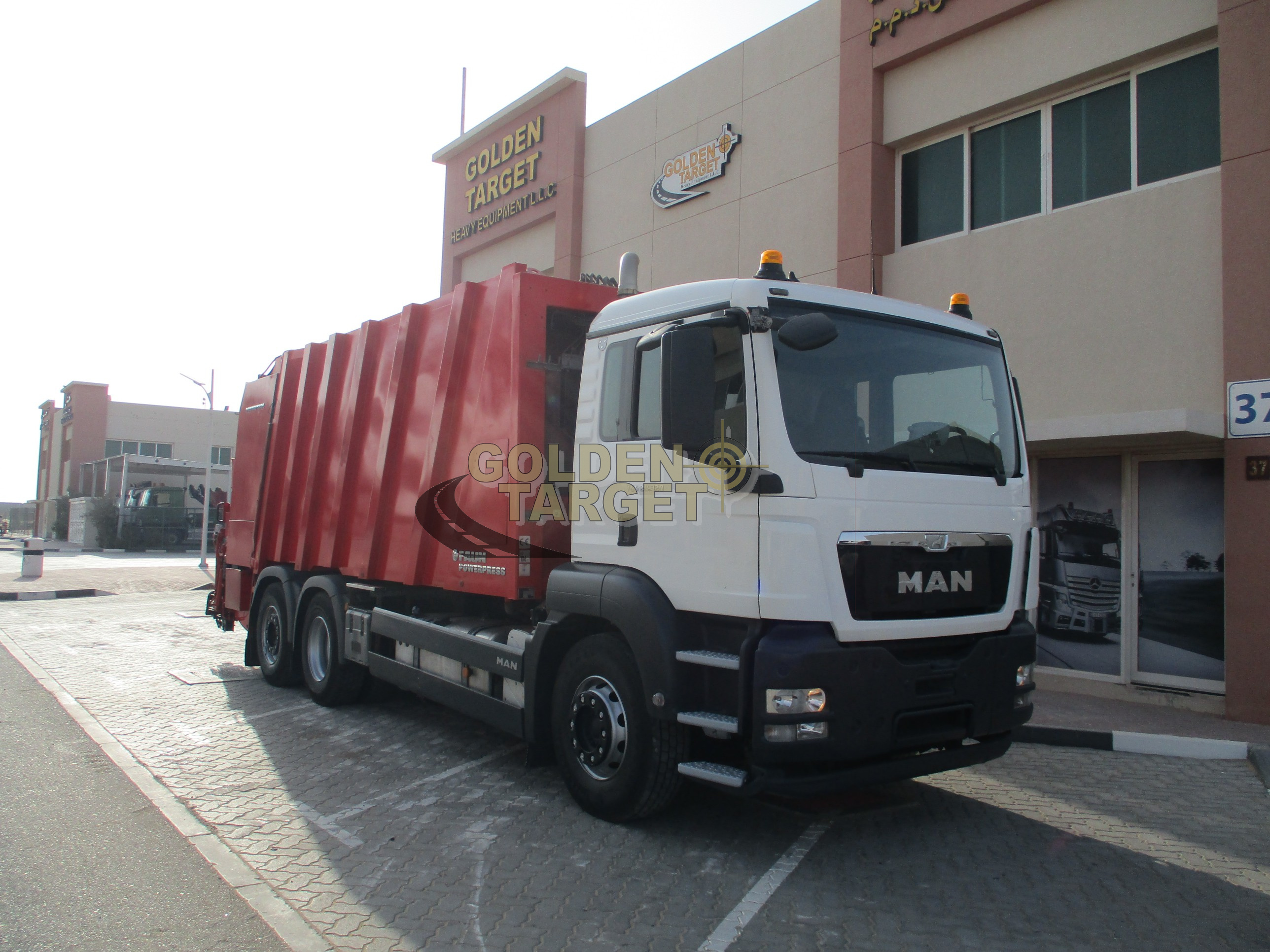MAN TGS 26.320 6×2 Garbage Truck 2014